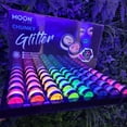 thumbnail image 2 of Moon Glow - Neon UV Chunky Glitter Blue, 2 of 2