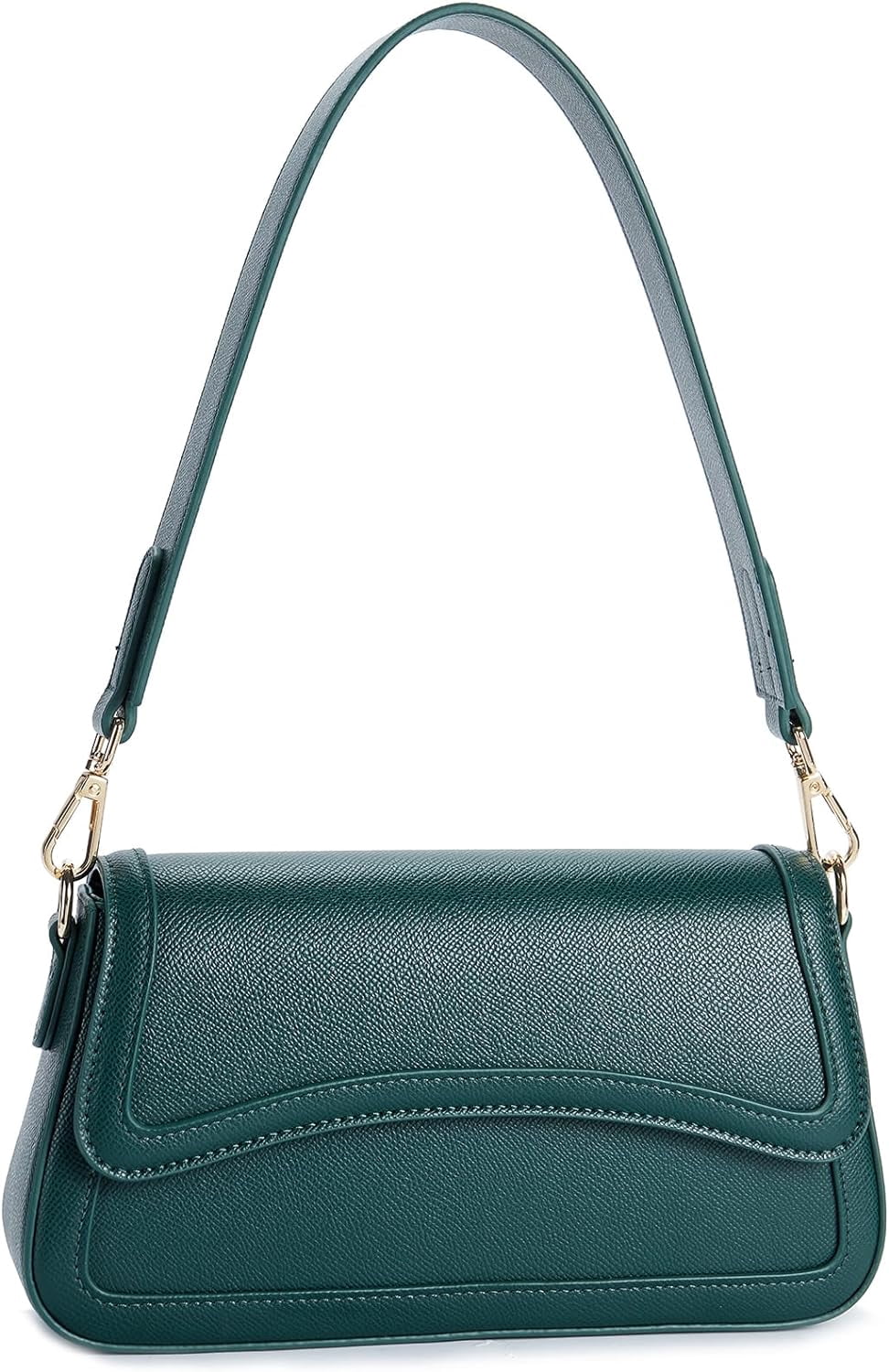 Shoulder Bag for Women, Vegan Leather Women's Shoulder Purses Handbags with 2 Removable Strap Crossbody Bag Purses