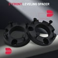 thumbnail image 3 of SPEEDWOW 2 inch Front Lift Leveling Kit for 2005-2022 Toyota Tacoma 2WD/4WD, 2003-2021 4Runner 2WD/4WD (Does not fit XREAS Suspension), 2007-2015 FJ Cruiser 4WD Front Lift Spacers, 3 of 6