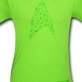 thumbnail image 2 of Star Trek Insignia Green Running Shirt-Men's Large, 2 of 4