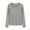 Army Green, variant on Women's Striped Undershirt Crew Neck Long Sleeve Base Casual Pajama Tops