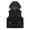 Black, variant on YTDSCS Kids Winter Puffer down Cotton Vest Toddler Warm Hooded Sleeveless Jacket Thick Water-Resistant Waistcoat for Boys Girls 3-12 Years