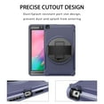 thumbnail image 6 of Dteck Galaxy Tab A 8.0 2019 Case, Heavy Duty 360 Degree Rotating Kickstand Full-Body Impact Resistant Cover with Hand Strap For Samsung Galaxy Tab A 8.0 Inch 2019 (SM-T290 /SM-T295), Deep Blue, 6 of 11
