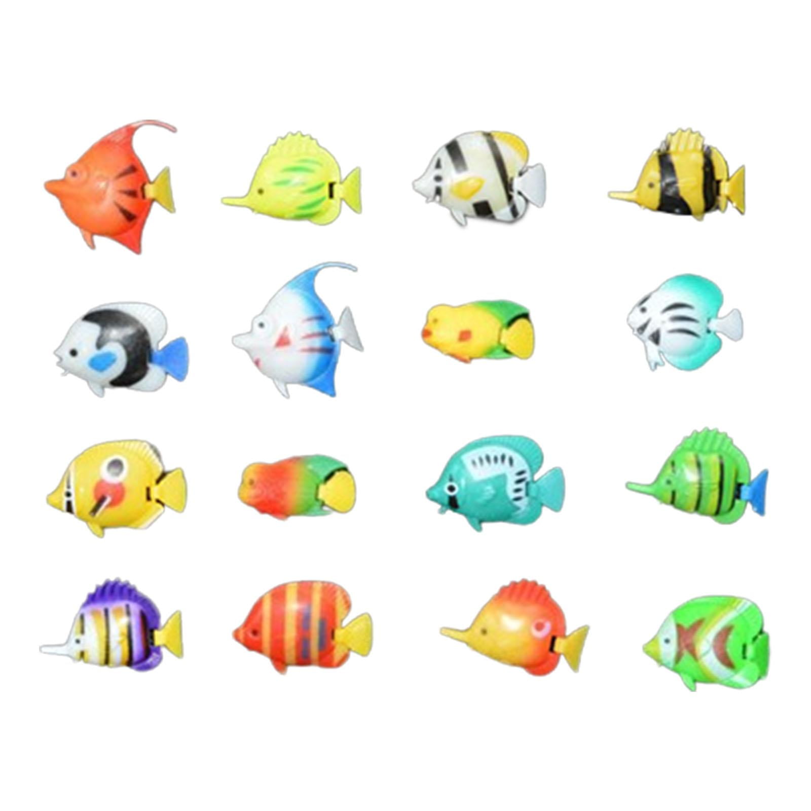 Bothyi 3x20x Tropical Buoyant Fishes Decoration for Fishes Tank Water Filled Equipment