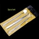 thumbnail image 1 of Juego de 5 piezas de herramientas dentales de acero inoxidable removedor de escalador de sarro juego de espejo oral antivaho, 1 of 7