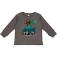 thumbnail image 3 of Inktastic Believe Boys or Girls Long Sleeve Toddler T-Shirt, 3 of 5