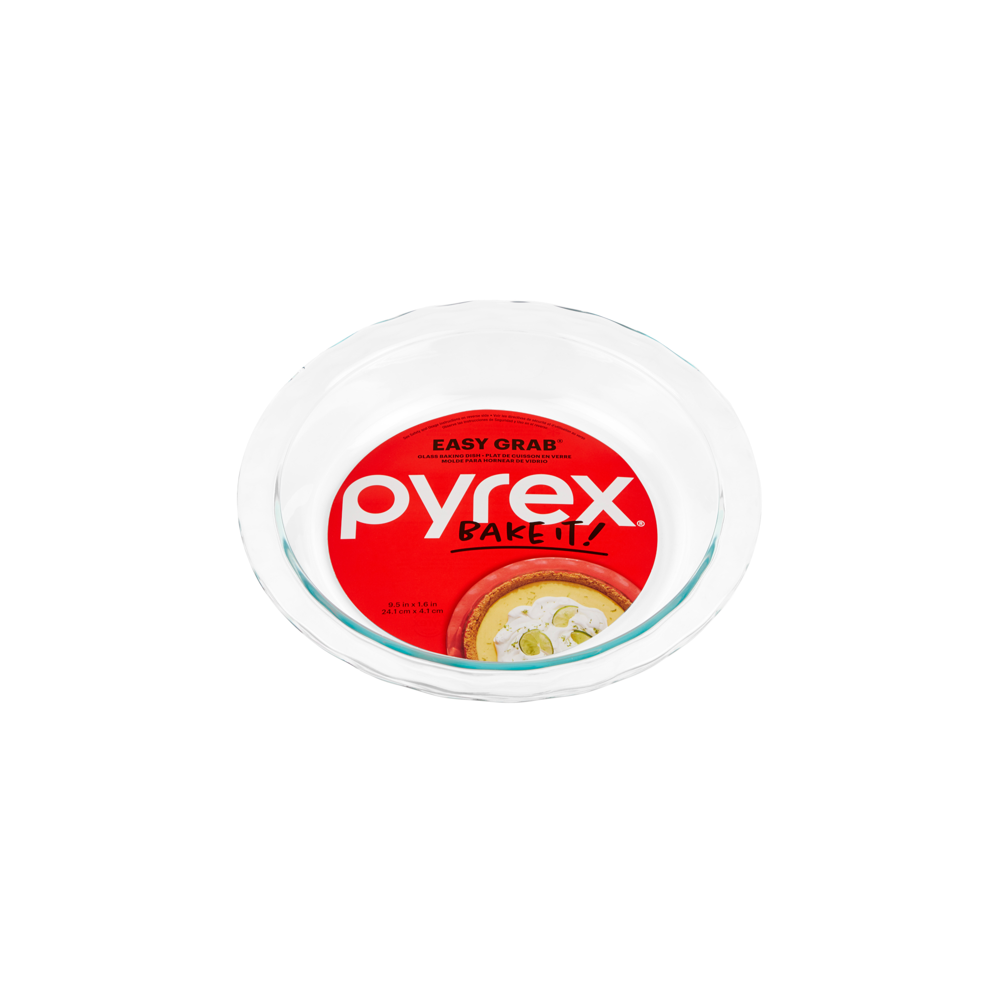 Pyrex Easy Grab 9.5" Glass Pie Plate - image 11 of 11