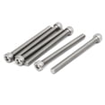 thumbnail image 1 of Unique Bargains M6 x 70mm Thread 304 Stainless Steel Hex Socket Head Cap Screw Bolt DIN912 6pcs, 1 of 4
