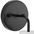 thumbnail image 3 of Lexie Collection One-Light Matte Black Contemporary Vanity Light, 3 of 13