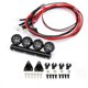 thumbnail image 2 of RC Car LED Roof Lamp Lights Bar for 1/18 1/24 RC Truck Car Upgrade Parts, 2 of 5