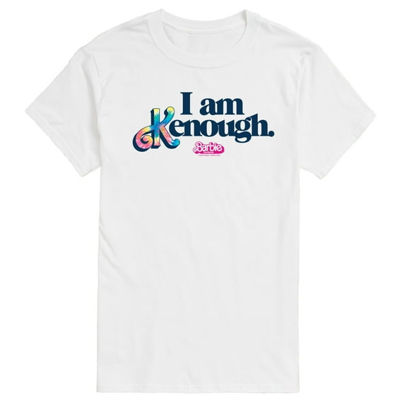 Barbie The Movie - I Am Kenough Tie Dye - Men's Short Sleeve Graphic T-Shirt