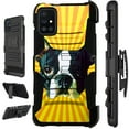 thumbnail image 1 of WORLD ACC LuxGuard Holster Case Compatible with Samsung Galaxy A71 4G Hybrid Phone Cover (Boston Terrier), 1 of 1
