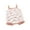 Light Pink, variant on Bagilaanoe Newborn Baby Girl Knitted Rompers Floral Print Sleeveless Ruffle Bodysuits 3M 6M 12M 18M 24M Infant Casual One Piece Short Jumpsuit