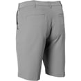 thumbnail image 2 of TGW Men's Flat Front Stretch Waist Performance 11.25In Golf Shorts for Golfing Grey 35, 2 of 2