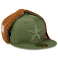 thumbnail image 3 of Men's New Era x Alpha Industries  Olive Dallas Cowboys Dog Ears 59FIFTY Fitted Hat, 3 of 5