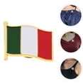 thumbnail image 2 of 20 piezas insignia de la bandera de Italia, insignias de Pin de la bandera italiana, insignias de Pin de Metal, 2 of 5