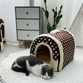 thumbnail image 2 of AUQ Dog Beds & Furniture,Handle Outside Dog Bed,Pet Beds,Green,14.57*12.60*11.81in, 2 of 4