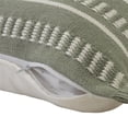 thumbnail image 4 of 24" X 24" Green Zippered Coastal Indoor Outdoor Throw Pillow, 4 of 10