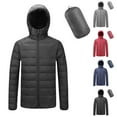 thumbnail image 5 of Chiccall Men's Lightweight Packable Puffer Winter Hooded Jacket Waterproof Insulated Puffy Coat for Snow Ski Hiking Travel, 5 of 5