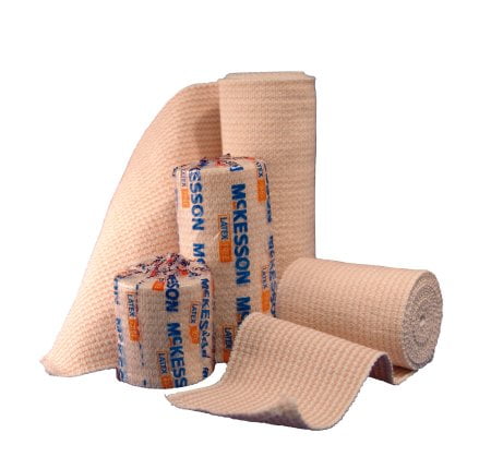 McKesson Non-Sterile Elastic Bandage, 6 Inch x 5 Yard, Honeycomb