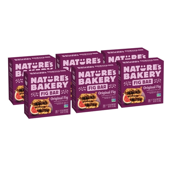 Nature's Bakery Original Fig Bar, 2 Oz, 6 Count Pack