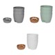 thumbnail image 4 of Yuarrent Maceta de 3 uds. Macetas de autorriego perezoso con bandeja de base, jarrón decorativo transpirable para jardín automático Jardín y Patio Blanco/con Bandeja Juego de 6.5 pulgadas/3 uds. Yuarrent HA084263-03, 4 of 6