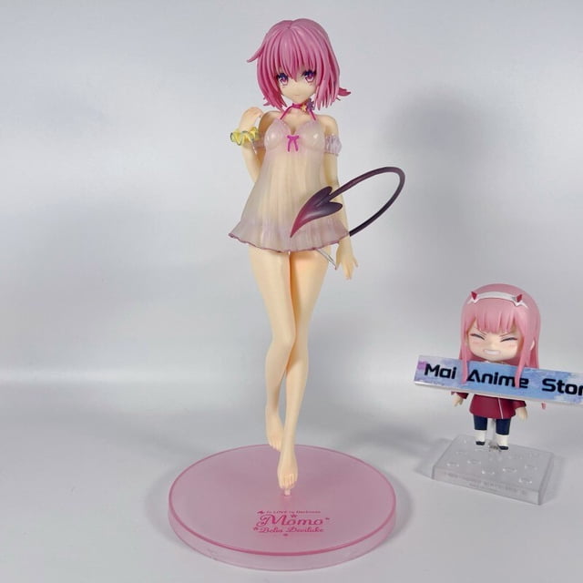 Anime To love-ru Hentai figura Lala Momo traje de baño chica Sexy figuras de acción adultos desvestido lolitaestatuilla modelo de PVC juguetes regalos Fivean unisex
