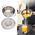 thumbnail image 1 of Hand Press Juicer, Nutrient Retention Safe And Hygienic Efficient Extraction Easy Cleaning Manual Hand Squeezer Stainless Steel With Bowl For Orange, 1 of 8