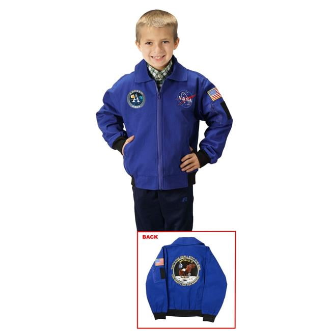 Aeromax NASA Apollo 11 Kids Flight Jacket Small 