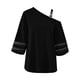 thumbnail image 5 of Camiseta Mujer NikouMX Hombros Descubiertos Manga Acampanada S M L XL, 5 of 7