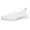 White, variant on Comfortable Women's On Sneakers Casual Walking Shoes for Everyday Summer Europe And The United States Foreign Trade Solid Color A Flat Breathable Lightweight Big Yards