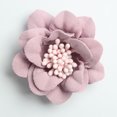 thumbnail image 4 of 10 Cabezas De Flores De Camelia Para Accesorios Para El Cabello DIY 4,5 Cm Violeta Claro SM SunniMix Cabeza de la flor del camelia, 4 of 8