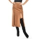thumbnail image 1 of Falda midi con aberturas Roman Fashion /Juvenil, 3100 (Cafe) cafe G, 1 of 6
