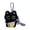 Purple, variant on Plush Keychain Cute Black Cat Stuffed Animal Charm Handmade Crochet Strap Key Ring Adorable Bag Accessory for Purse Backpack Decoration