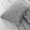 thumbnail image 2 of Madison Park Bennett 7-Piece Polyester Jacquard Comforter Set in Gray/Silver, 2 of 8