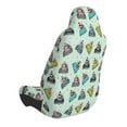 thumbnail image 2 of Wukai Lighthouse Full Set Car Seat Covers with Soft Padding Universal Auto Front Seats Protector and Cushion Mat, 2 of 5