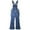 MidBlue-2701, variant on KIDSCOOL SPACE Girls Denim Flared Overalls Pants,3D Accordion Deep Heel Pockets Bell Bottom Jeans Dungarees,MidBlue 9-10 Years
