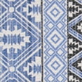thumbnail image 7 of Nourison Darien Modern Moroccan Blue 2'3" x 3'9" Accent Rug, (2' x 4'), 7 of 7