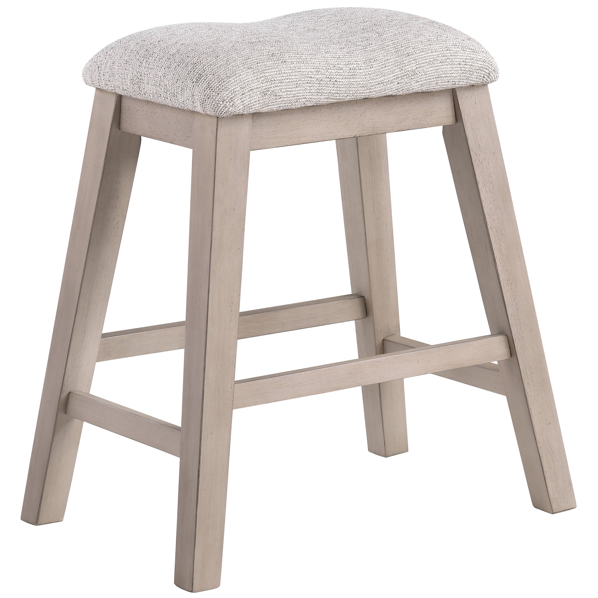 Steve Silver Taylor Set of 2 Backless Upholstered Counter Stool