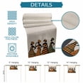 thumbnail image 6 of African Women Table Runner, Black Women Kitchen Table Runners Dress Scarves for Table Decorations Party/Restaurant/Indoor Outdoor Use, 13x120in, 6 of 9