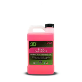 Pink Premium Foaming Car Wash Soap 128oz (1 Gallon) Bubble Gum Scent Super  Suds