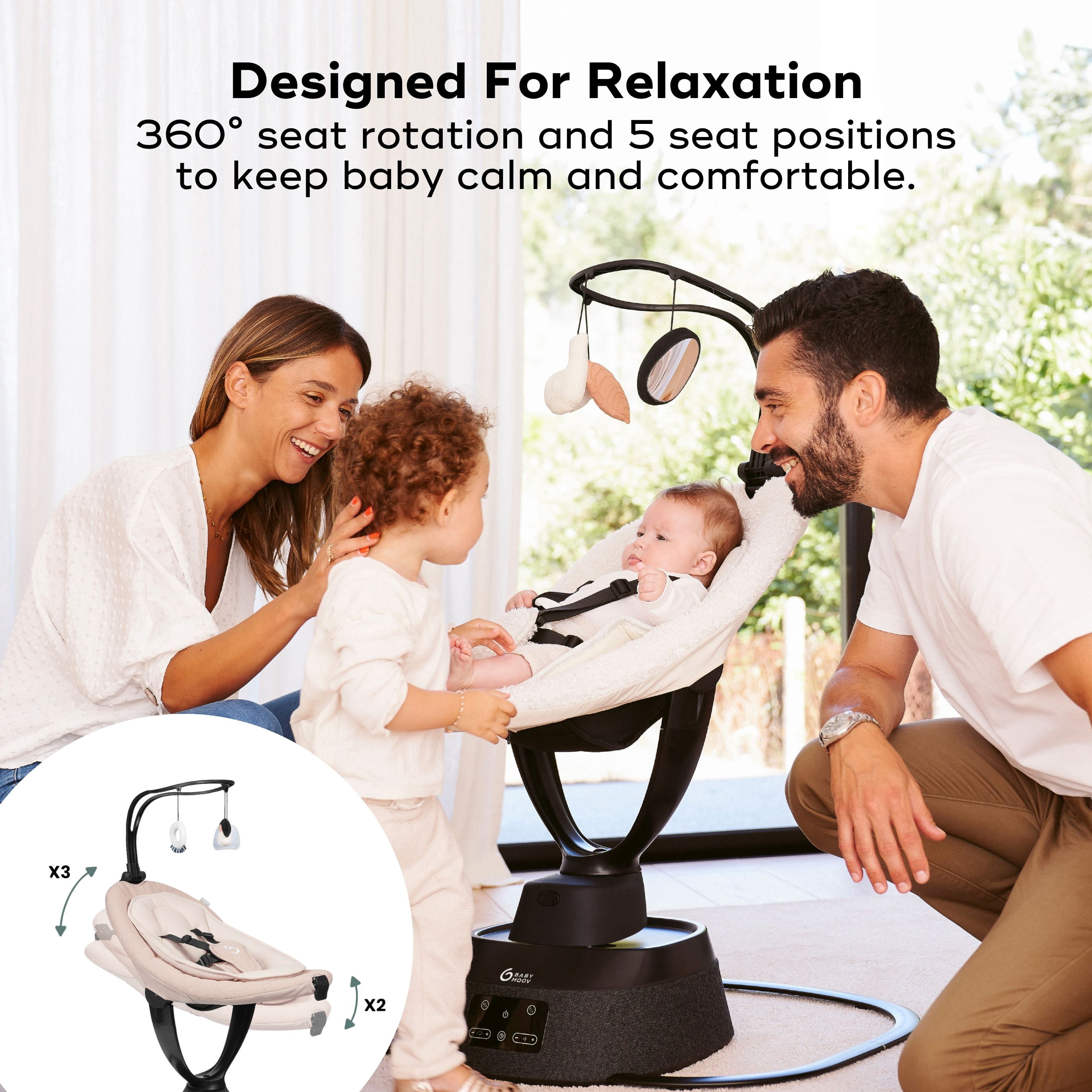 Babymoov Swoon Evolution Smart Swing