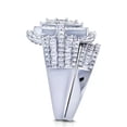 thumbnail image 6 of Fashion Jewelry 925 Silver Ring Cubic Zircon Engagement Women Gift Sz 6-10, 6 of 9