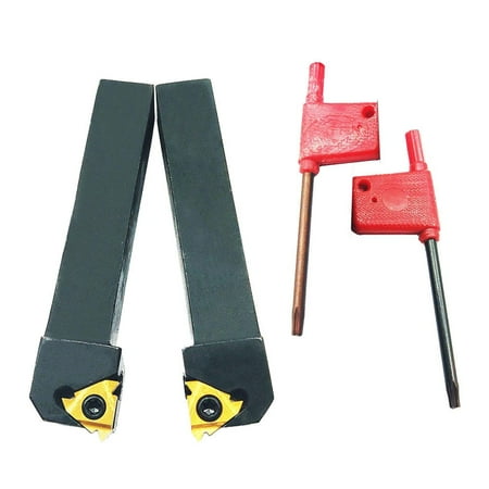 

5/8\ SER1616H16+SEL1616H16 Lathe Holder +16ER AG60 + 16IR AG60 Carbide inserts