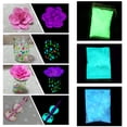 thumbnail image 4 of Polvo fluorescente, 100 g Pigmentos luminiscentes profesionales Color fosforescente Fotoluminiscencia No tóxica Aluminio Estroncio Aluminio Luces de neón Noches en pigmentos os Para Uñas Octpeak  NO, 4 of 6