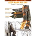 thumbnail image 2 of NEW VIEW Women Camo Heated Pants with 10000mAh Battery Pack, Fleece Lined Insulated Hunting Pants for Cold Winter Outdoors, 2 of 5