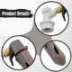 thumbnail image 3 of Cargador de barril Accesorio para elaboración de cerveza Dispensador de cerveza portátil, resistente y fácil de usar Distribuidor Gray, 3 of 4