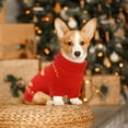 thumbnail image 6 of Kuoser Dog Cat Sweater Warm Pet Knitwear Christmas Clothes for Dogs, Red, M, 6 of 8