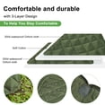 thumbnail image 3 of Tirrinia Indoor/Outdoor Blanket, Foldable Picnic Blanket, Waterproof Blanket for Sand and Grass picnics, Green Camouflage, 50" x 60", 3 of 7