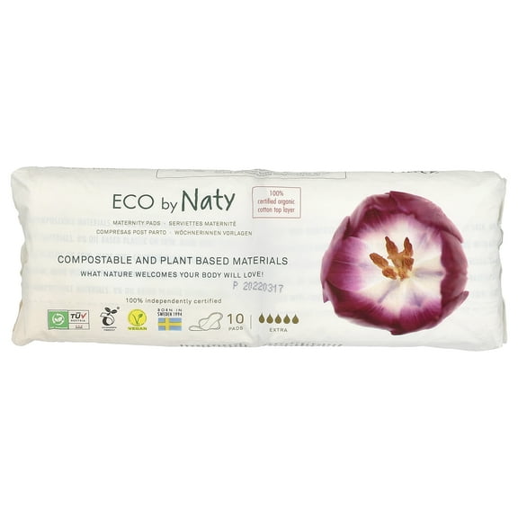 Naty Maternity Pads, Extra, 10 Pads